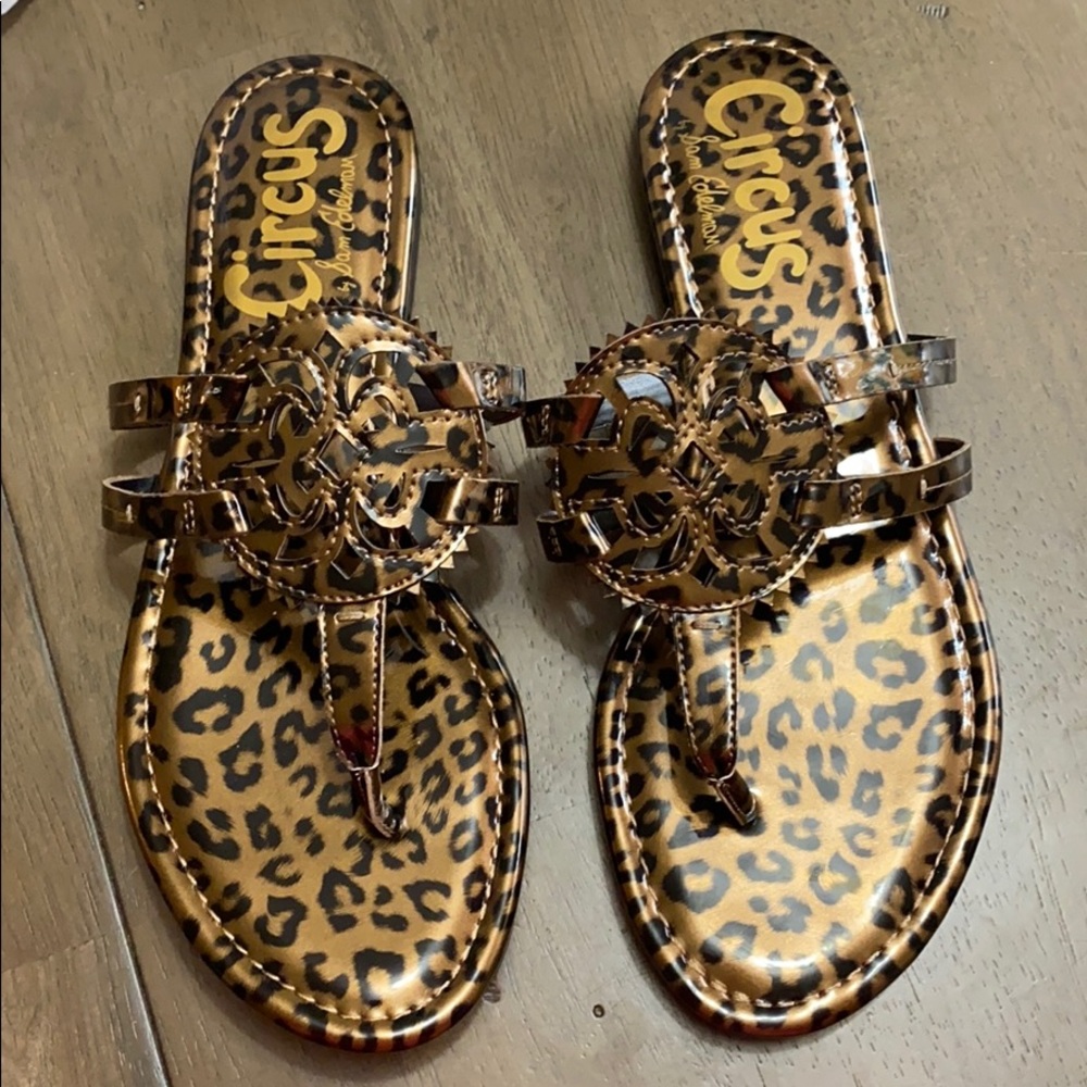NWOT. Circus by Sam Edelman leopard sandals